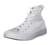 Converse All Star Hi Trainers White Mono Canvas - 5 UK