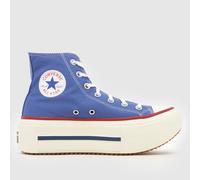 Converse All Star Lift Double Trainers in Blue UK 7 (EU 40)