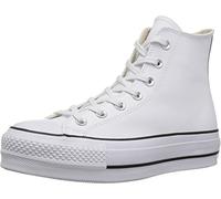 Converse lift hi leather trainers in white UK 8 (EU 41 1/2)