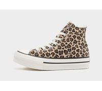 Converse Chuck Taylor All Star Eva Leopard Lift Platform High-Top Shoe Canvas For Kids In Brown, Size 2.5 Brown 2.5