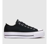 Converse All Star Lift Ox Trainers in Black & White UK 5 (EU 37½)