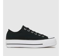 Converse All Star Lift Ox Trainers in Black & White UK 6.5 (EU 39½)
