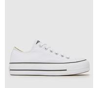 Converse All Star Lift Ox Trainers in White UK 6 (EU 39)