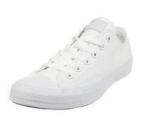 Converse All Star Low Trainers White Mono Canvas - 11 UK