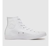 Converse All Star Mono Hi Trainers in White UK 7 (EU 40)