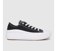 Converse All Star Move Ox Trainers in Black UK 4