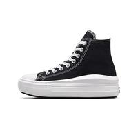 Converse All Star Move Platform Trainers Black Natural Ivory White - 5 UK