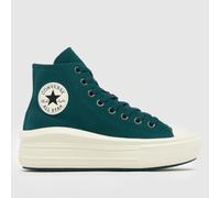 Converse All Star Move Trainers in Dark Green UK 4 (EU 36½)