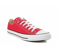 Converse All Star OX Chuck Taylor Women & Mens Canvas Trainers - Red