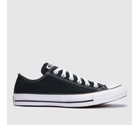 Converse All Star Ox Trainers in Black UK 3 (EU 35)