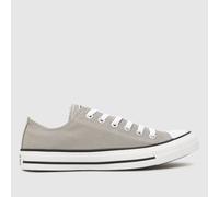Converse All Star Ox Trainers in Light Grey UK 3 (EU 35)