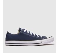 Converse All Star Ox Trainers in Navy & White UK 8 (EU 41½)