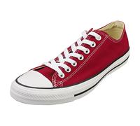 Converse All Star Ox Unisex Casual Trainers in Maroon - 7.5 UK