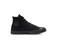 Converse All Star Unisex Chuck Taylor High Top Sneakers - Black Monochrome Canvas - Size UK 7