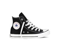 Converse All Star Unisex Chuck Taylor High Top Sneakers - Black/White Canvas - Size UK 8
