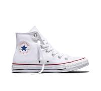 Converse Men's All Star Ox Trainers in White, Leather, Size: 8 UK 8