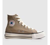 Converse Beige Chuck Taylor Throwback Hi Youth Trainers UK 5 (EU 38)