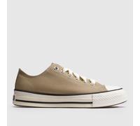 Converse Beige Chuck Taylor Throwback Lo Youth Trainers UK 5 (EU 38)