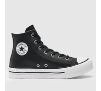 Converse black all star eva lift hi Youth trainers UK 3 (EU 35½)