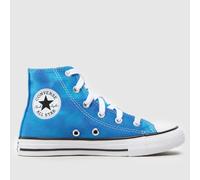 Converse Shoes (High-top Trainers) CHUCK TAYLOR ALL STAR COLOR SPLASH in Blue 12 kid