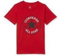 Converse Boy's Chuck Patch T-Shirt, Enamel Red, 3/4 Years