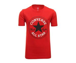 Converse Boys Chunk Patch T-Shirt (Enamel Red) 13-15 Years