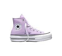 Converse - Canvas ascent shoes - Chuck Taylor All Star Lift High Lavender Latte/White/Black for Women - Size 6 UK - Purple Purple 6 UK