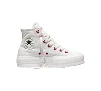 Converse - Canvas ascent shoes - Chuck Taylor All Star Lift High Vintage White/Egret/Days Ahead for Women - Size 38 White 38