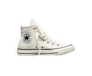 Converse - Canvas sneakers - Chuck Taylor All Star Classic High Egret/Black/Egret for Women - Size 6 UK - White White 6 UK