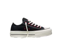 Converse - Canvas sneakers - Chuck Taylor All Star Lift Ox Black/Egret/Days Ahead for Women - Size 4,5 UK Black 4.5 UK