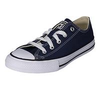 (10.5) Converse C. Taylor All Star Youth OX 3J237C Kids Navy Blue plimsolls