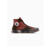 Converse Chuck 70 Canvas Spray Paint High-Top Shoe In Red, Size 6.5