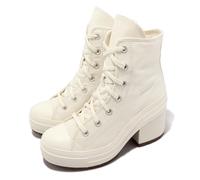 Converse A05348C Chuck 70 De Luxe Egret Hi Heel Boot White Womens UK 3 - 8