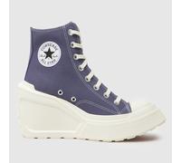 Converse chuck 70 de luxe wedge trainers in mauve UK 7 (EU 40)
