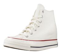 Converse A12562C Chuck Hi 70 Wedge Platform Womens Trainer In White UK 3 - 8