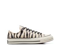 Converse Chuck 70 Glow-In-The-Dark Zebra Print Low-Top Shoe Canvas In Brown, Size 8 Brown 8