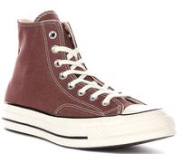Converse Chuck 70 Hi Top Vintage Lace Up Mens Trainers In Brown UK 8 - 11
