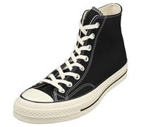 Converse Chuck 70 Hi Unisex Fashion Trainers in Black Egret - 11.5 UK