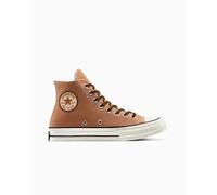 Converse Chuck 70 Houndstooth Lining High-Top Shoe Canvas In Brown, Size 3