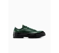 Converse Chuck 70 National Leather Low-Top Shoe In Green, Size 7