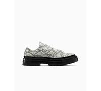 Converse Chuck 70 National Suede Snake Print Low-Top Shoe In Grey, Size 5.5