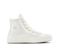Converse Chuck 70 With Swarovski® Crystals High-Top Shoe Canvas In White, Size 12 White 12