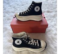 Converse Chuck Taylor 70 High Top Black Chunky Trainer Women A03277C Size 6 UK