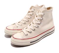 Converse 162053C Chuck 70s Hi Top Logo Unisex Trainers Beige Size 3 - 12