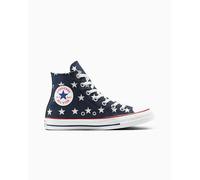 Converse Chuck Taylor All Star Archive Stars High-Top Shoe Canvas For Women In Indigo, Size 8