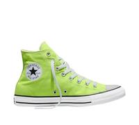 Converse Chuck Taylor All Star Canvas High Women's Trainers 36 EU High Top Canvas Trainers Lightweight Breathable Classic Streetwear Look Rubber Sole with Good Traction Cult Model A15951C Neon Green
