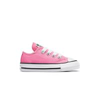 Converse Chuck Taylor All Star Canvas Low-Top Shoe For Kids In Pink, Size 8 Pink 8