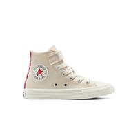 Converse Chuck Taylor All Star Checkered Accents Easy-On High-Top Shoe Canvas For Kids In Brown, Size 12