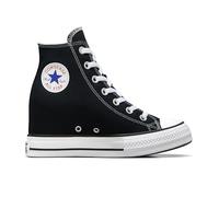(6) Converse Ctas Wedge Hi Womens Casual Trainers in Black White