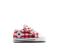 Converse Chuck Taylor All Star Cribster Checkered Low-Top Shoe Polyester For Kids In Red, Size 2 Red 2